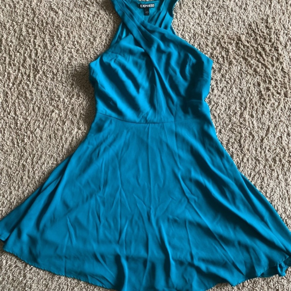 Women’s blue dress from express size 2